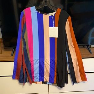 NWT Diane Vin Furstenberg Silk Top